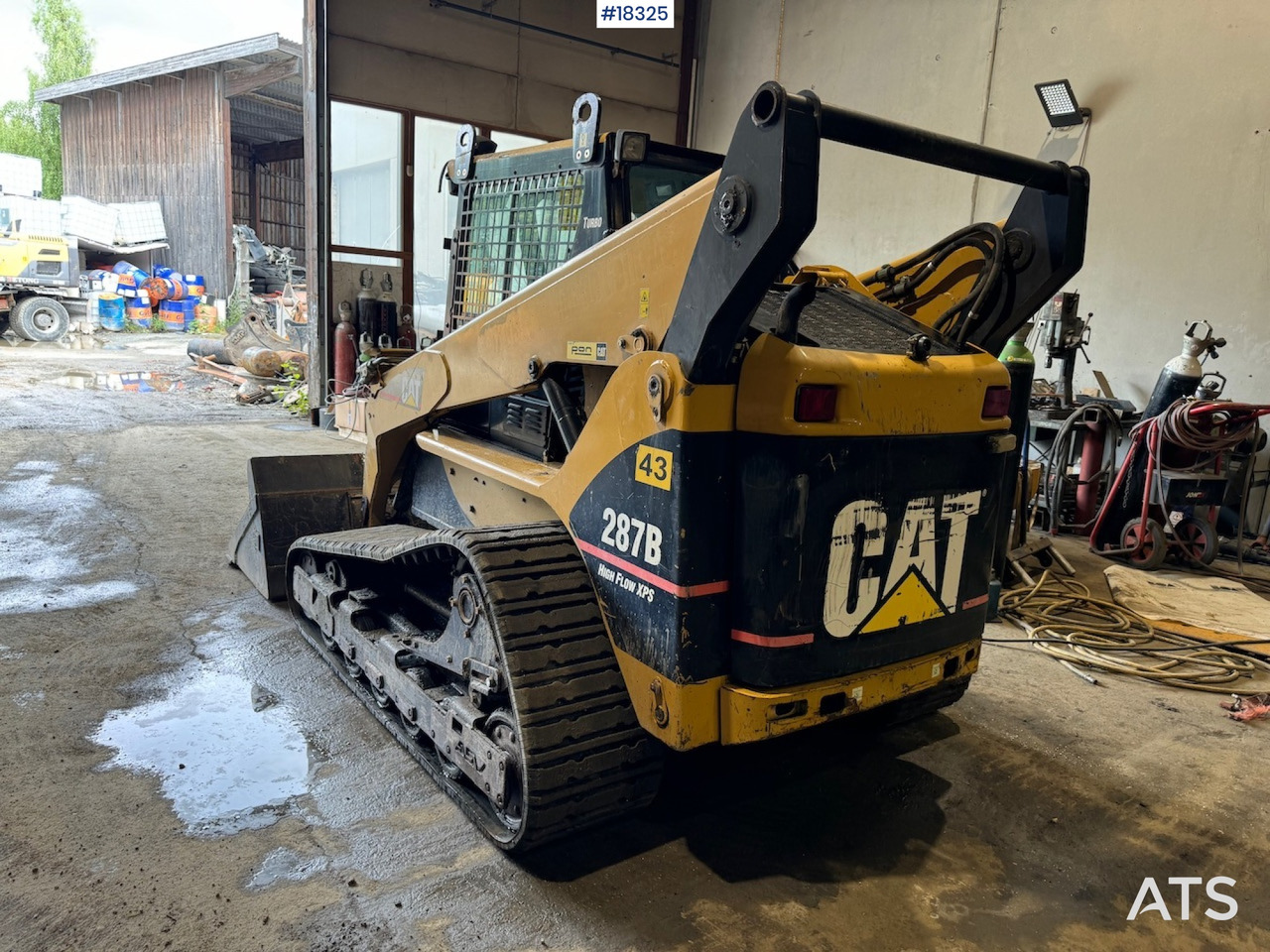 Caterpillar 287B - מעמיס היגוי החלקה: תמונה 4 Caterpillar 287B - מעמיס היגוי החלקה: תמונה 4