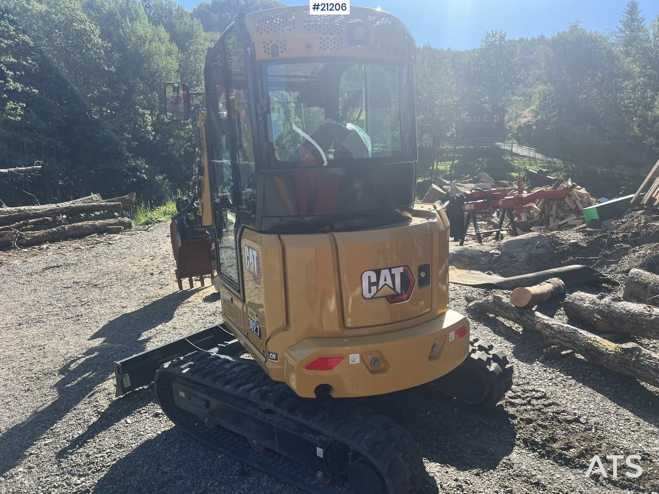 Caterpillar 302.7 CR - מיני מחפר: תמונה 3 Caterpillar 302.7 CR - מיני מחפר: תמונה 3