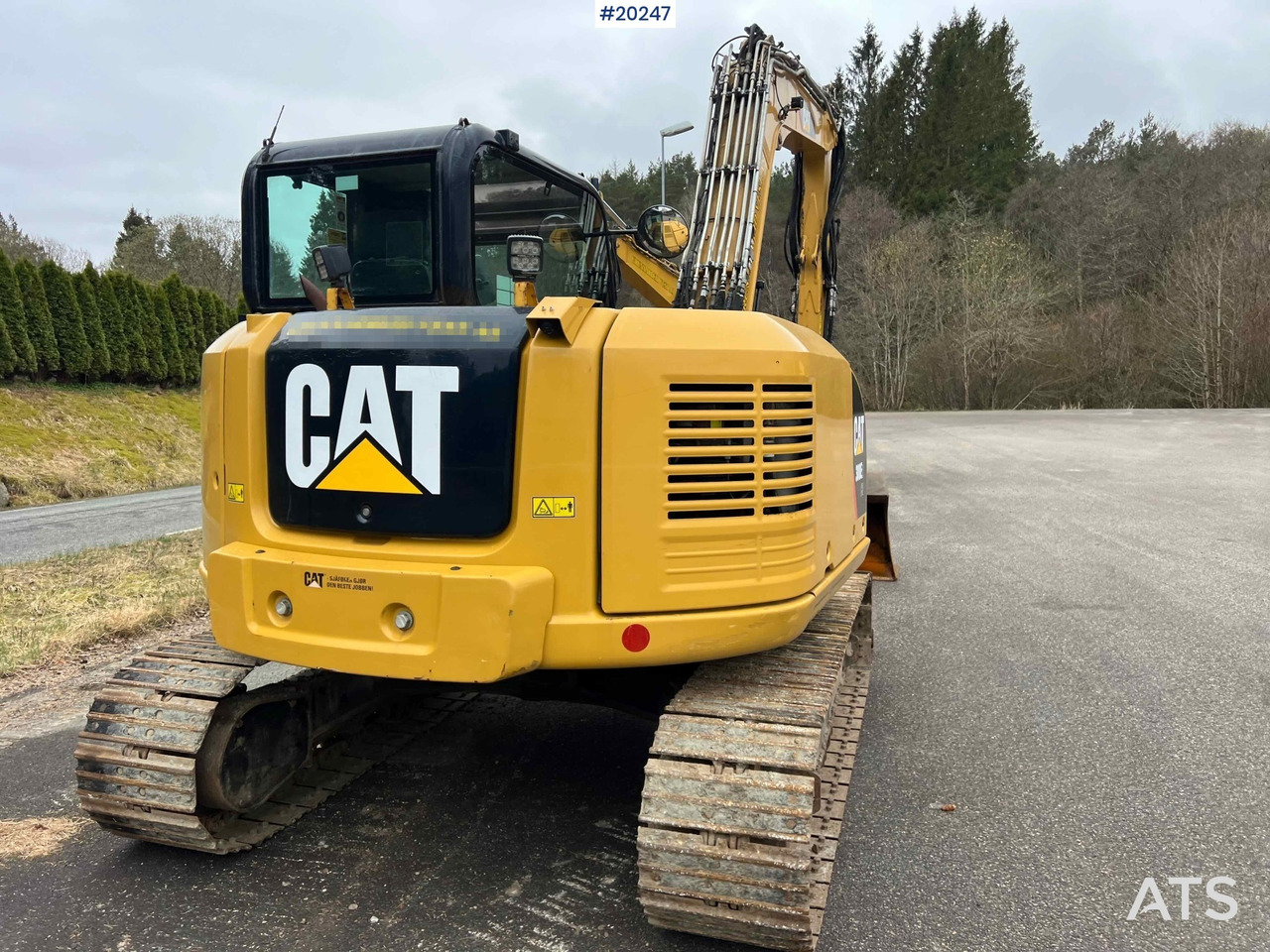 מחפר Caterpillar 308: תמונה 12 מחפר Caterpillar 308: תמונה 12