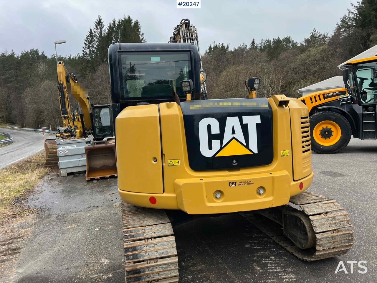 מחפר Caterpillar 308: תמונה 15 מחפר Caterpillar 308: תמונה 15