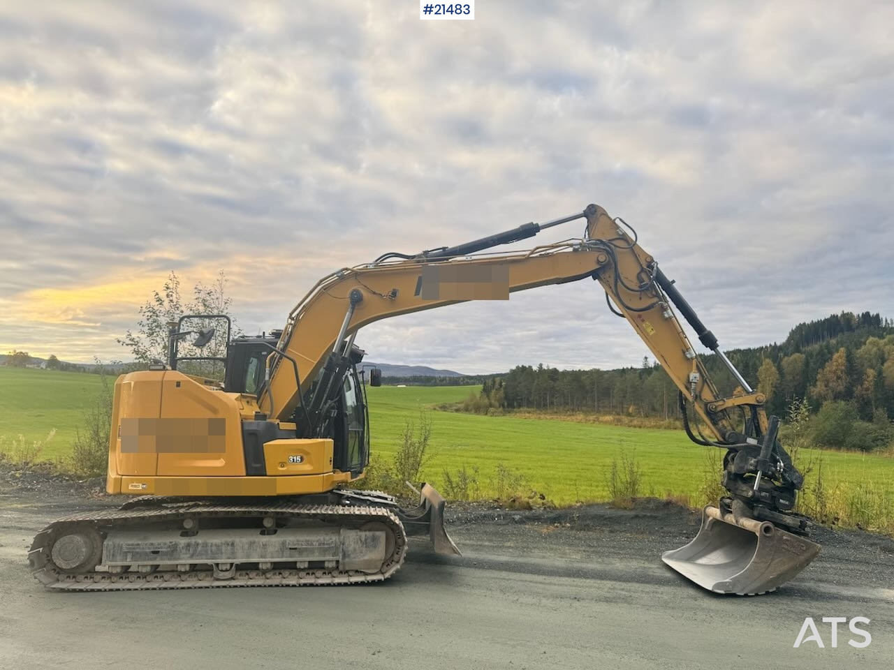 Caterpillar 315 - מחפר סורק: תמונה 1 Caterpillar 315 - מחפר סורק: תמונה 1