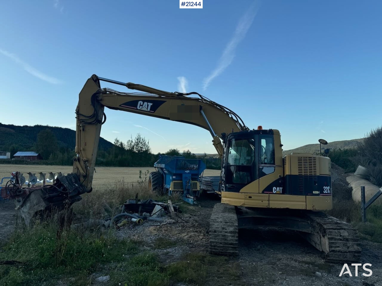Caterpillar 321C LCR - מחפר סורק: תמונה 1 Caterpillar 321C LCR - מחפר סורק: תמונה 1