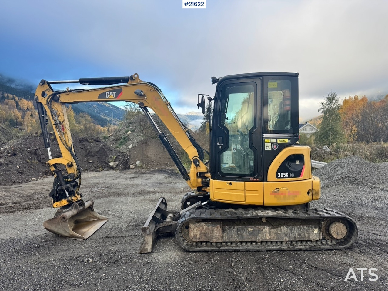 Caterpillar CAT 305C m/ Rototilt og 2 skuffer - מחפר סורק: תמונה 3 Caterpillar CAT 305C m/ Rototilt og 2 skuffer - מחפר סורק: תמונה 3