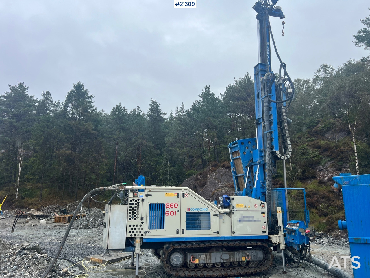 Comacchio GEO601 - אסדת קידוח: תמונה 1 Comacchio GEO601 - אסדת קידוח: תמונה 1