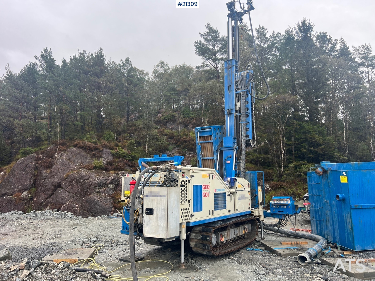 Comacchio GEO601 - אסדת קידוח: תמונה 2 Comacchio GEO601 - אסדת קידוח: תמונה 2