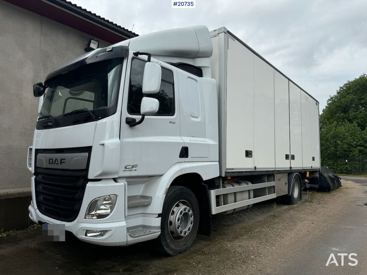 DAF CF310 - משאית תיבה: תמונה 1 DAF CF310 - משאית תיבה: תמונה 1