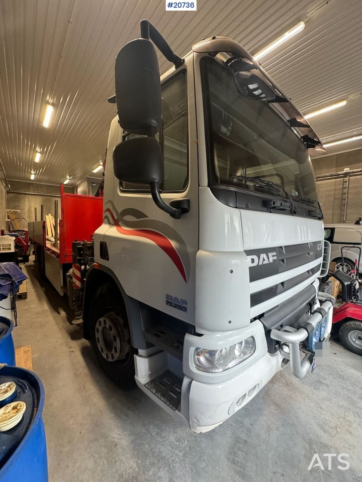 DAF CF75.250 - משאית מנוף, משאית צד נופל/ שטוחה: תמונה 4 DAF CF75.250 - משאית מנוף, משאית צד נופל/ שטוחה: תמונה 4