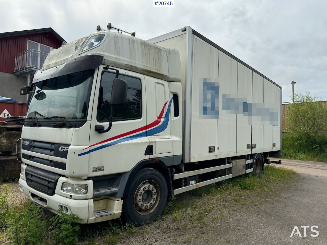 DAF CF75.310 - משאית תיבה: תמונה 1 DAF CF75.310 - משאית תיבה: תמונה 1