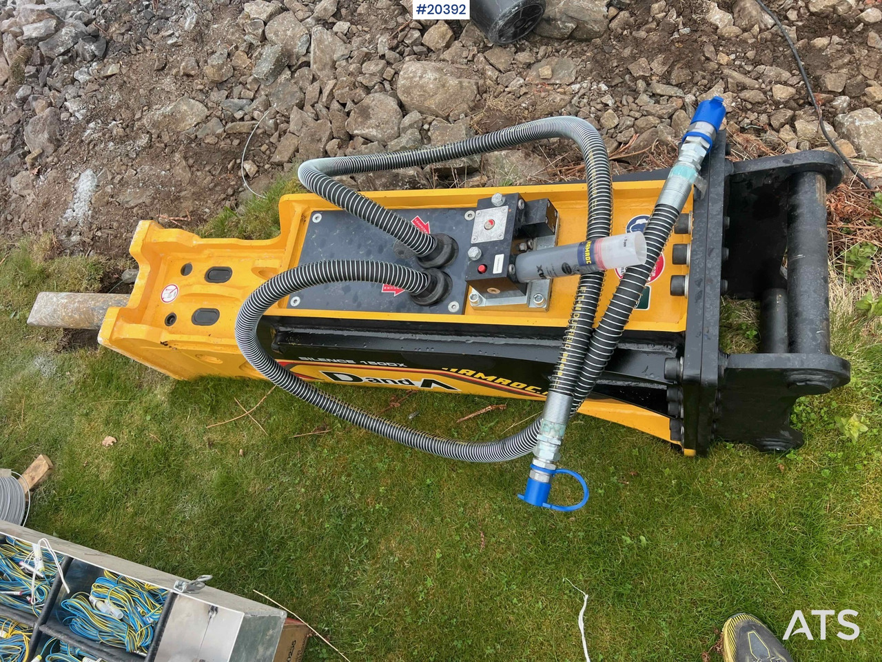 Danda D&A150DX pigg hammer (1231 kg ) m/ s60 feste - פטיש הידרולי: תמונה 2 Danda D&A150DX pigg hammer (1231 kg ) m/ s60 feste - פטיש הידרולי: תמונה 2