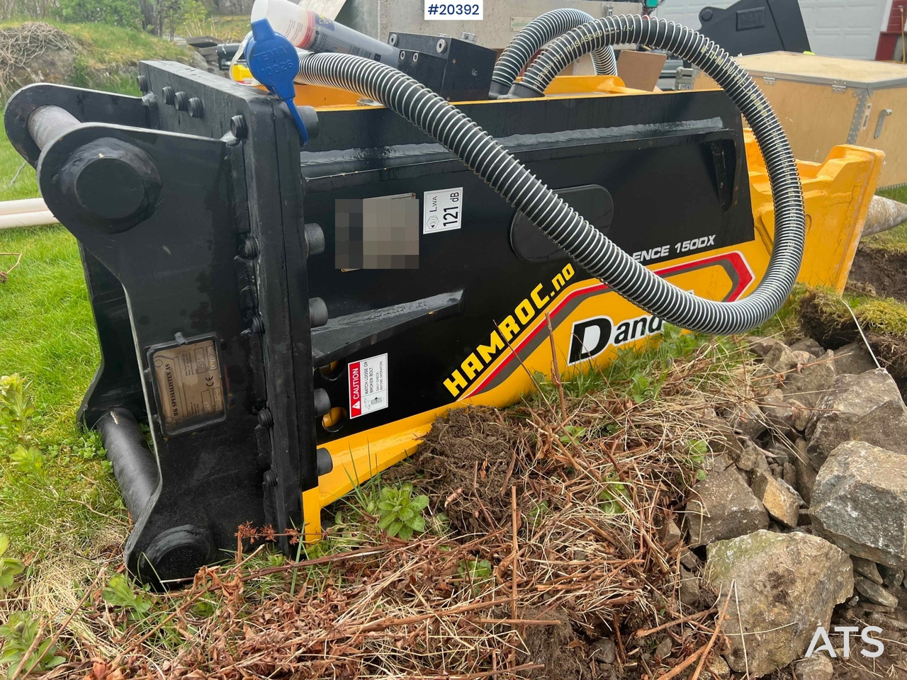 Danda D&A150DX pigg hammer (1231 kg ) m/ s60 feste - פטיש הידרולי: תמונה 4 Danda D&A150DX pigg hammer (1231 kg ) m/ s60 feste - פטיש הידרולי: תמונה 4