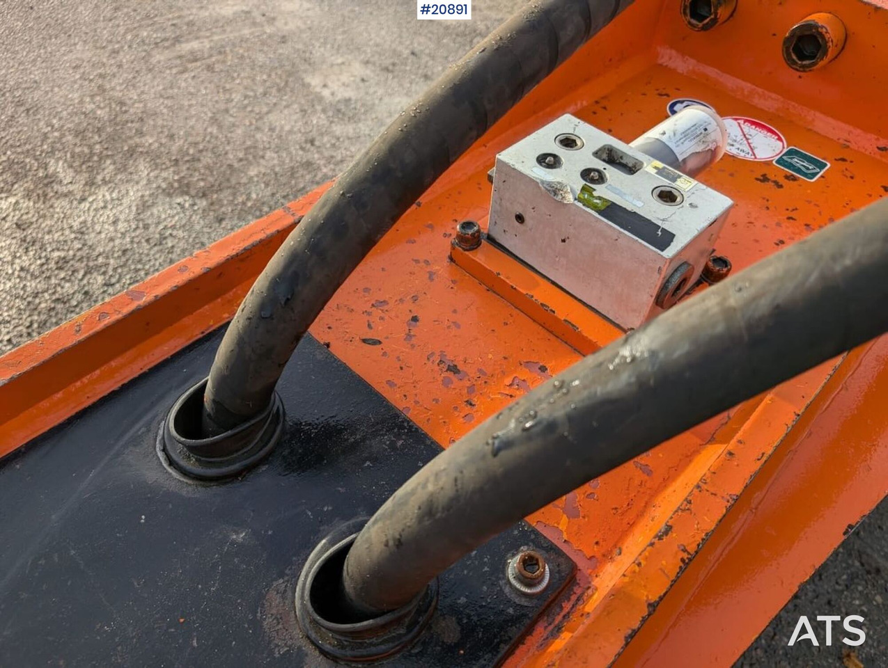 Danda Silence 550V - פטיש הידרולי עבור מכונת בנייה: תמונה 4 Danda Silence 550V - פטיש הידרולי עבור מכונת בנייה: תמונה 4