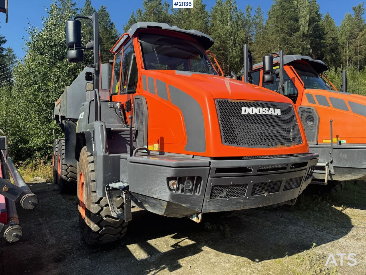 Doosan DA 30 Dumper - מסיר פסולת מפרקי: תמונה 1 Doosan DA 30 Dumper - מסיר פסולת מפרקי: תמונה 1