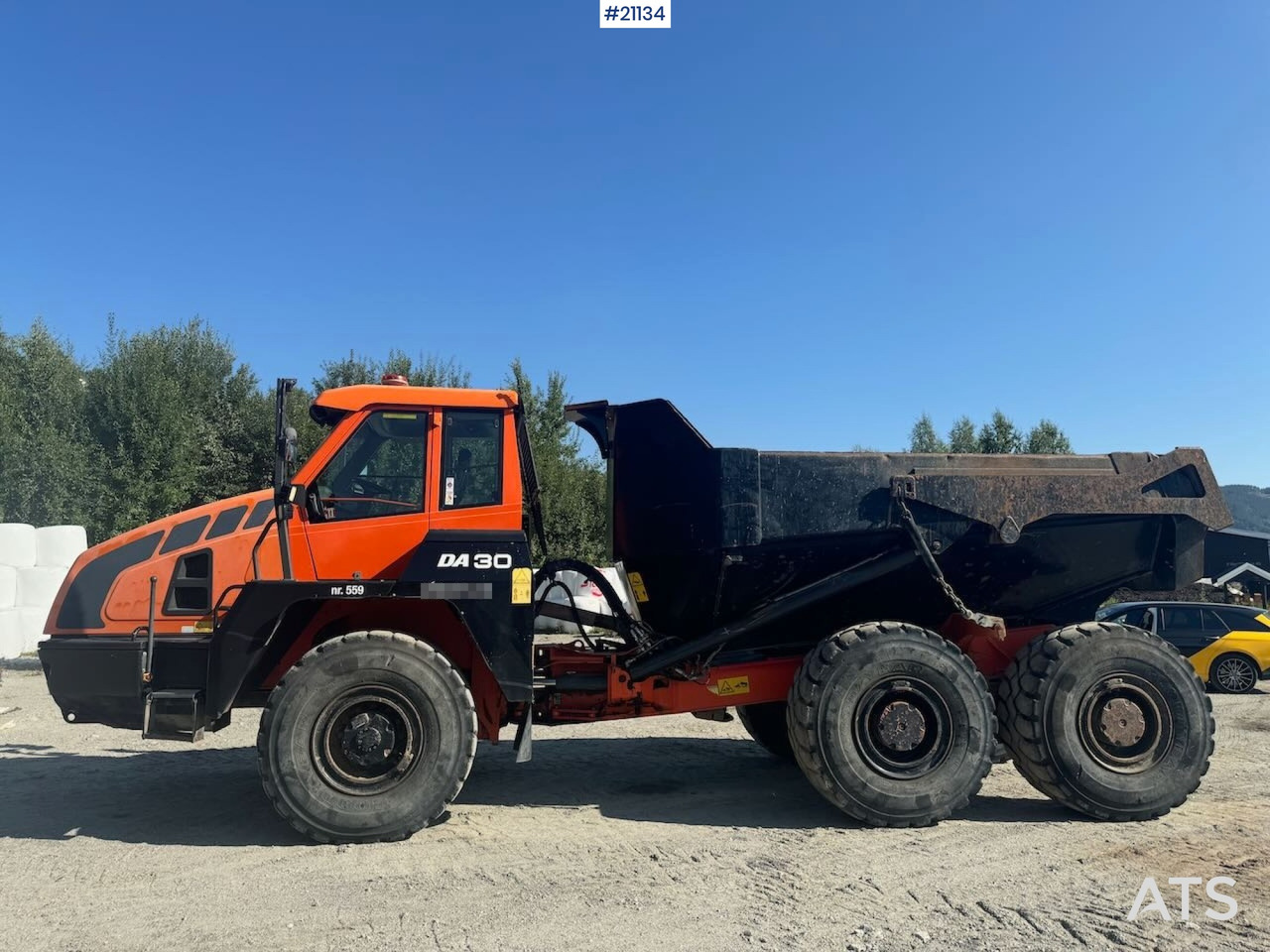 Doosan DA 30 Dumper - מסיר פסולת מפרקי: תמונה 2 Doosan DA 30 Dumper - מסיר פסולת מפרקי: תמונה 2