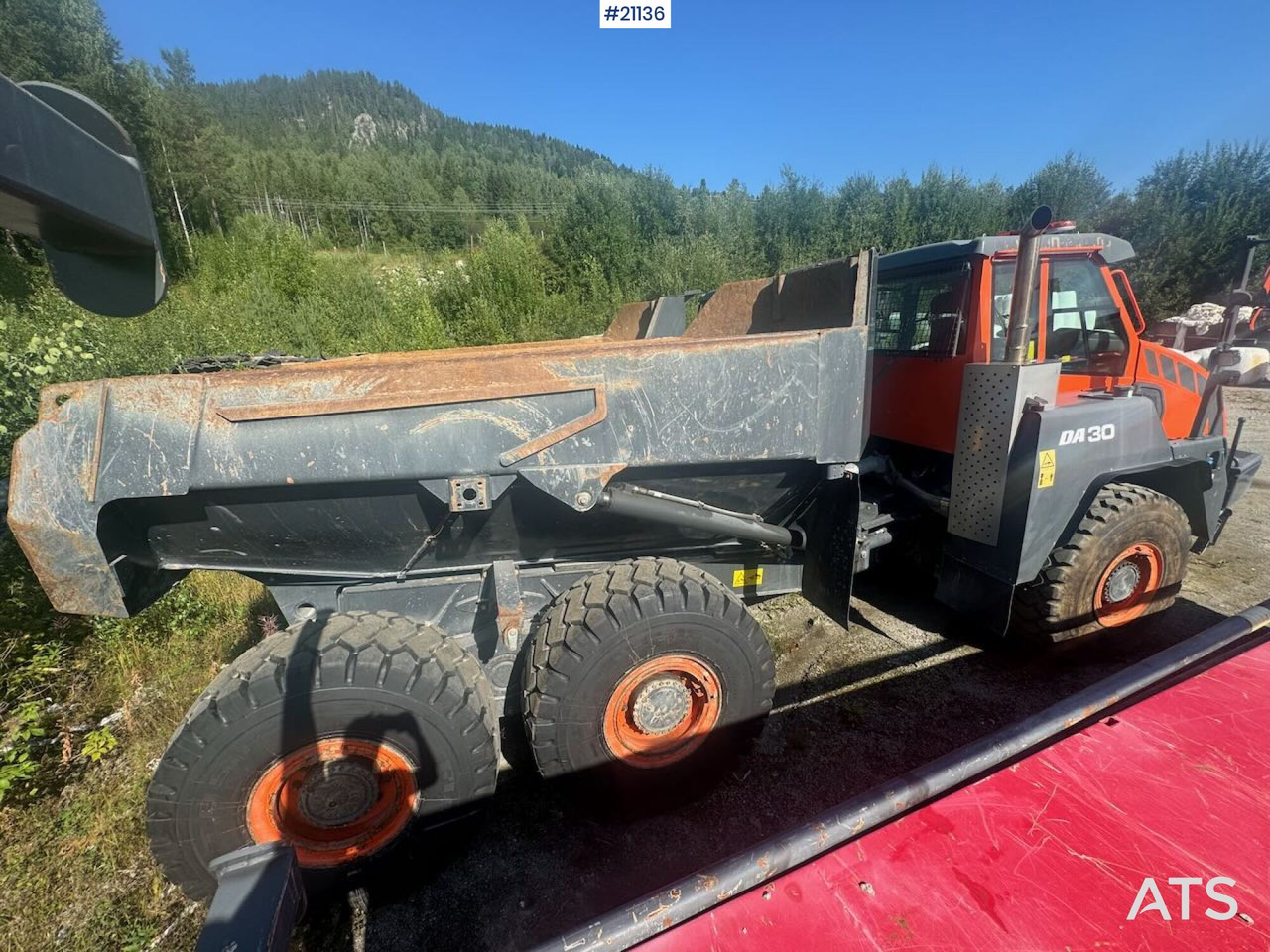 Doosan DA 30 Dumper - מסיר פסולת מפרקי: תמונה 3 Doosan DA 30 Dumper - מסיר פסולת מפרקי: תמונה 3