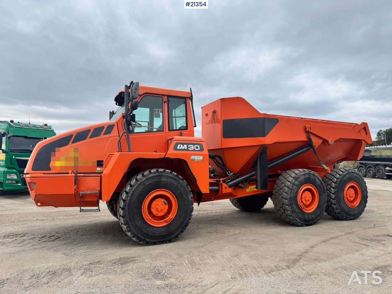Doosan DA30 - מסיר פסולת מפרקי: תמונה 2 Doosan DA30 - מסיר פסולת מפרקי: תמונה 2