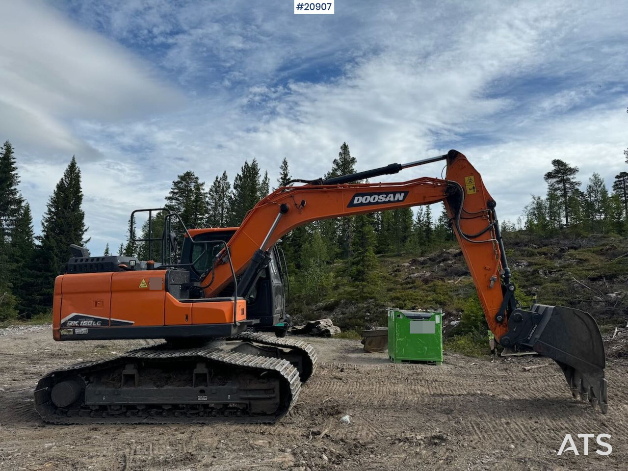 Doosan DX160LC Beltegraver – Rotortilt og 2 skuffer - מחפר סורק: תמונה 5 Doosan DX160LC Beltegraver – Rotortilt og 2 skuffer - מחפר סורק: תמונה 5