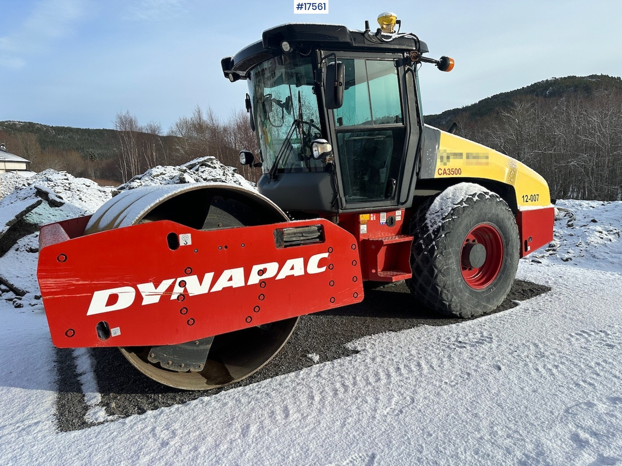 Dynapac CA3500D - מדחס: תמונה 2 Dynapac CA3500D - מדחס: תמונה 2