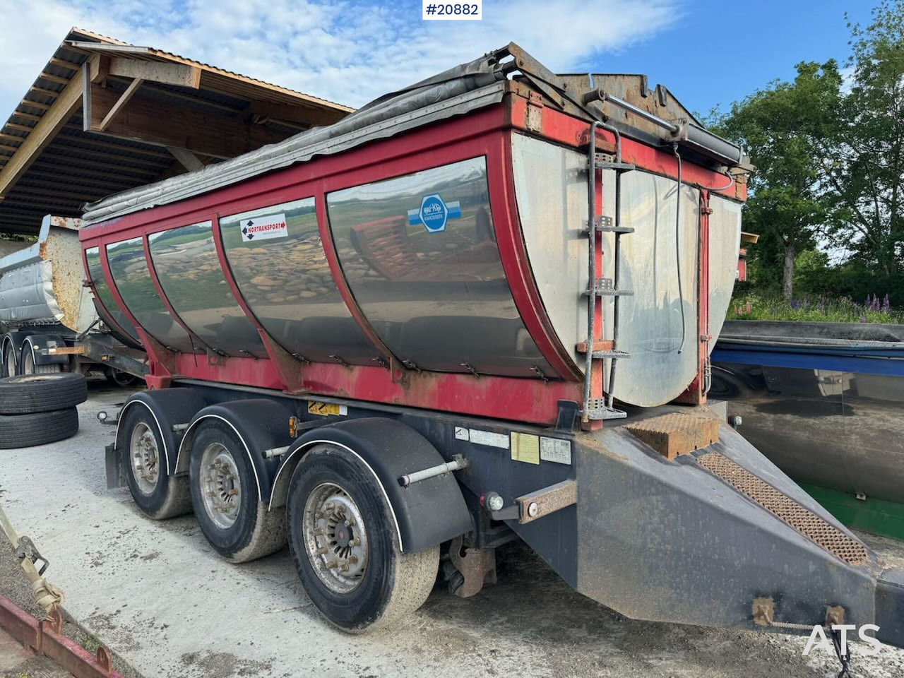 Engen Engen asfaltkjerre m/ kapell - קרון נגרר עם מזהיר: תמונה 1 Engen Engen asfaltkjerre m/ kapell - קרון נגרר עם מזהיר: תמונה 1