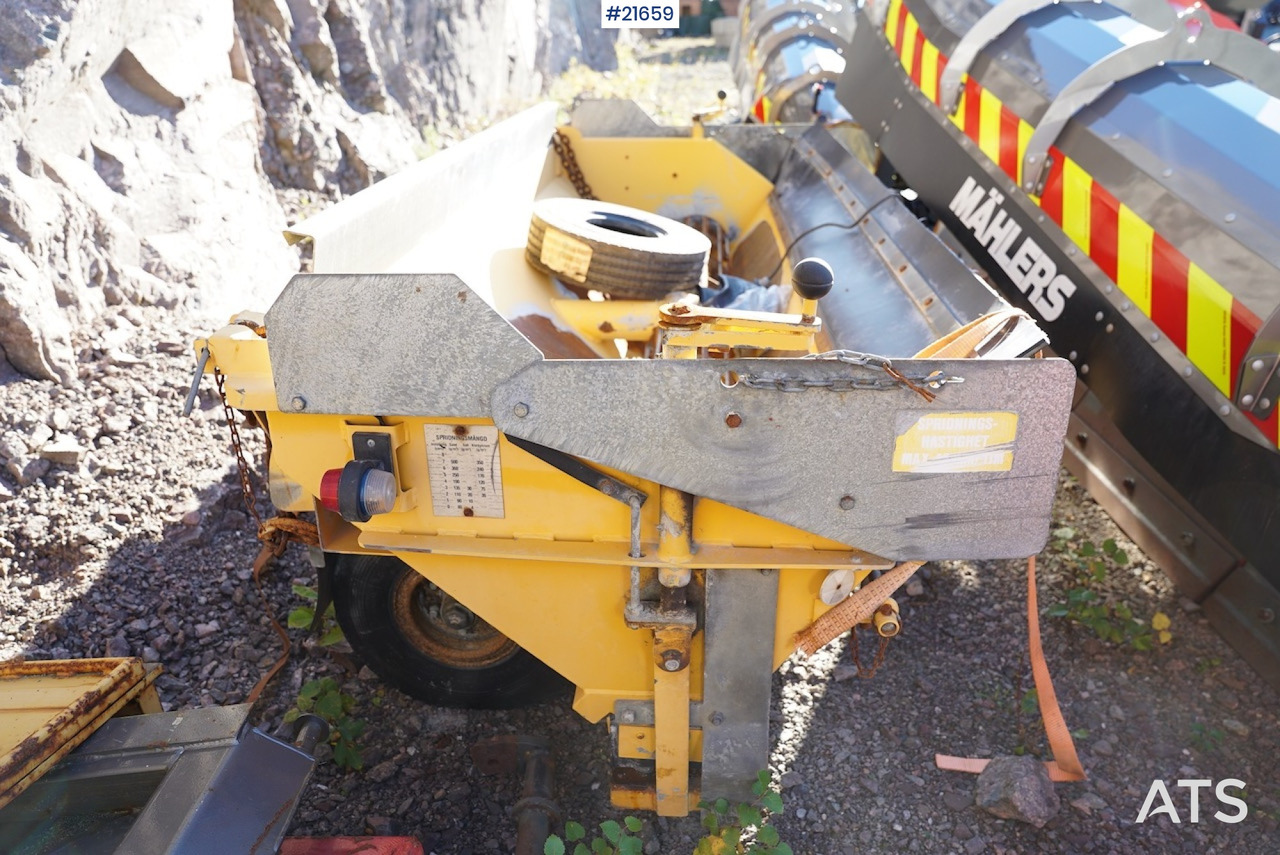 Falköping Falköping sandstrøer for lastebil type LB1000 - מפזר חול/ מלח: תמונה 2 Falköping Falköping sandstrøer for lastebil type LB1000 - מפזר חול/ מלח: תמונה 2