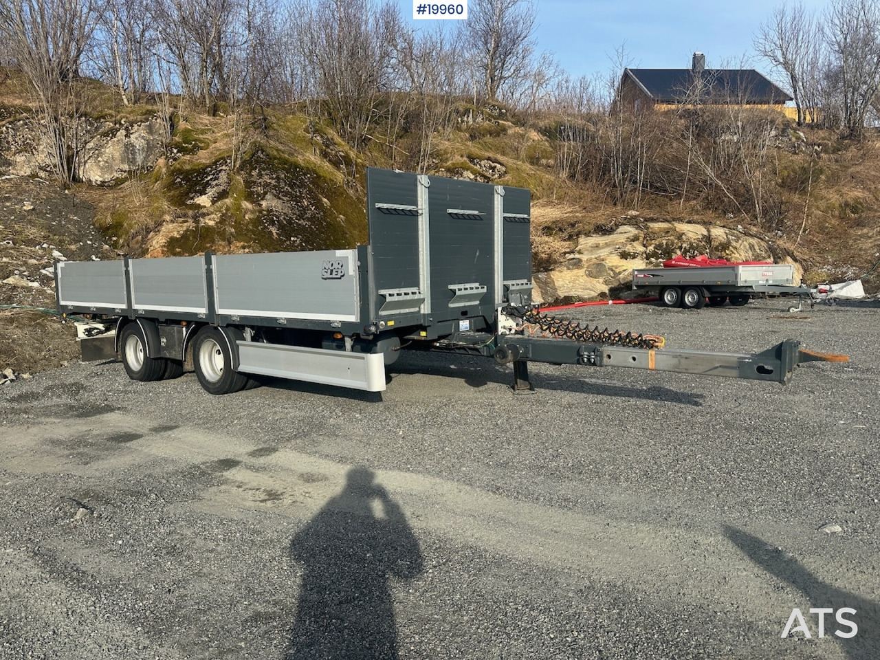 Fliegl Nor-slep - קרון נגרר צד נופל/ שטוח: תמונה 4 Fliegl Nor-slep - קרון נגרר צד נופל/ שטוח: תמונה 4