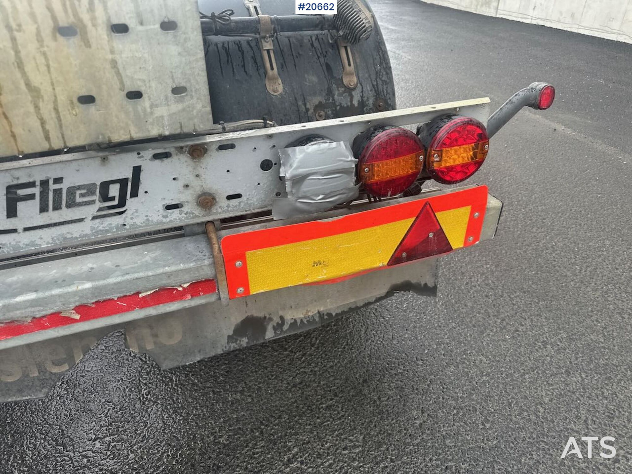 קרון נגרר מוביל מכולות/ החלפת גוף Fliegl containerhenger: תמונה 14