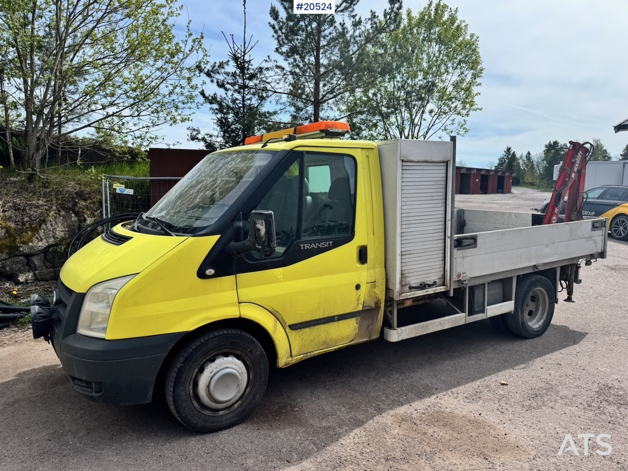 Ford Transit - כלי רכב מסחרי במיטה שטוחה, משאית מנוף: תמונה 2 Ford Transit - כלי רכב מסחרי במיטה שטוחה, משאית מנוף: תמונה 2