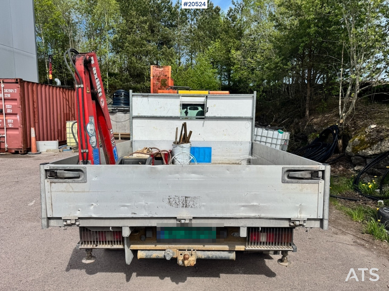 Ford Transit - כלי רכב מסחרי במיטה שטוחה, משאית מנוף: תמונה 4 Ford Transit - כלי רכב מסחרי במיטה שטוחה, משאית מנוף: תמונה 4