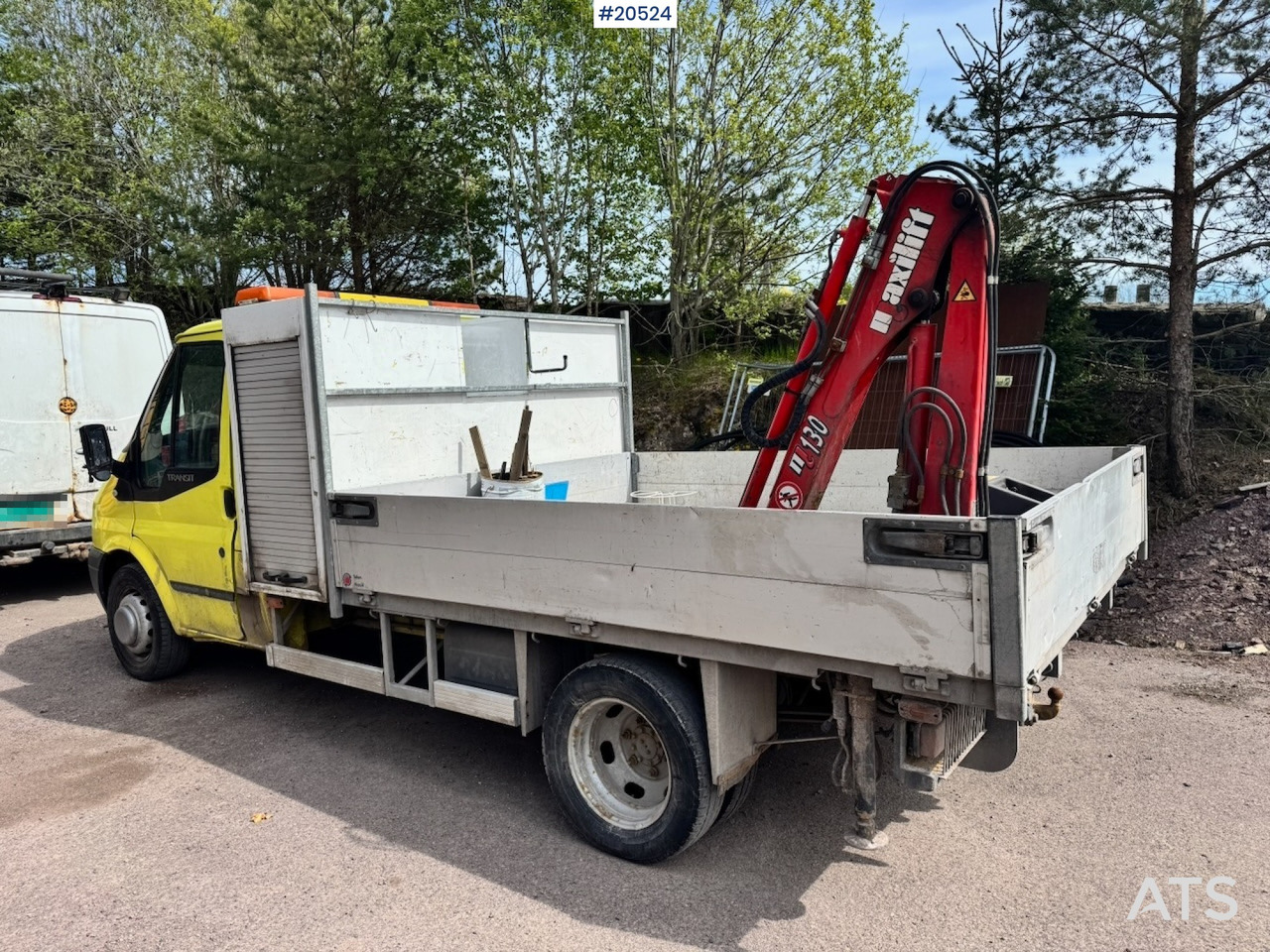 Ford Transit - כלי רכב מסחרי במיטה שטוחה, משאית מנוף: תמונה 3 Ford Transit - כלי רכב מסחרי במיטה שטוחה, משאית מנוף: תמונה 3