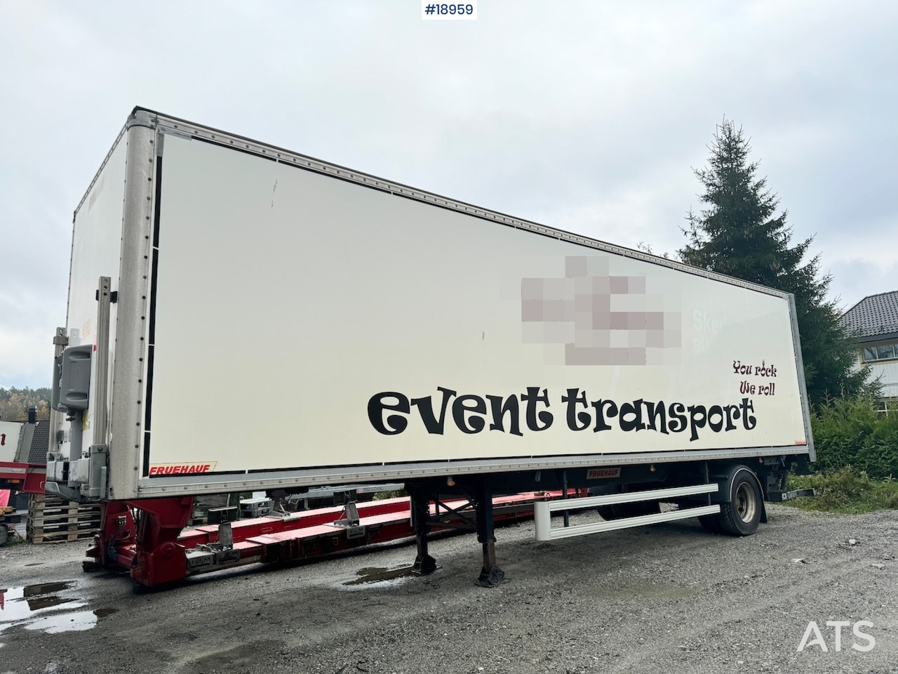 Fruehauf citysemi - סמיטריילר בתיבה סגורה: תמונה 2 Fruehauf citysemi - סמיטריילר בתיבה סגורה: תמונה 2