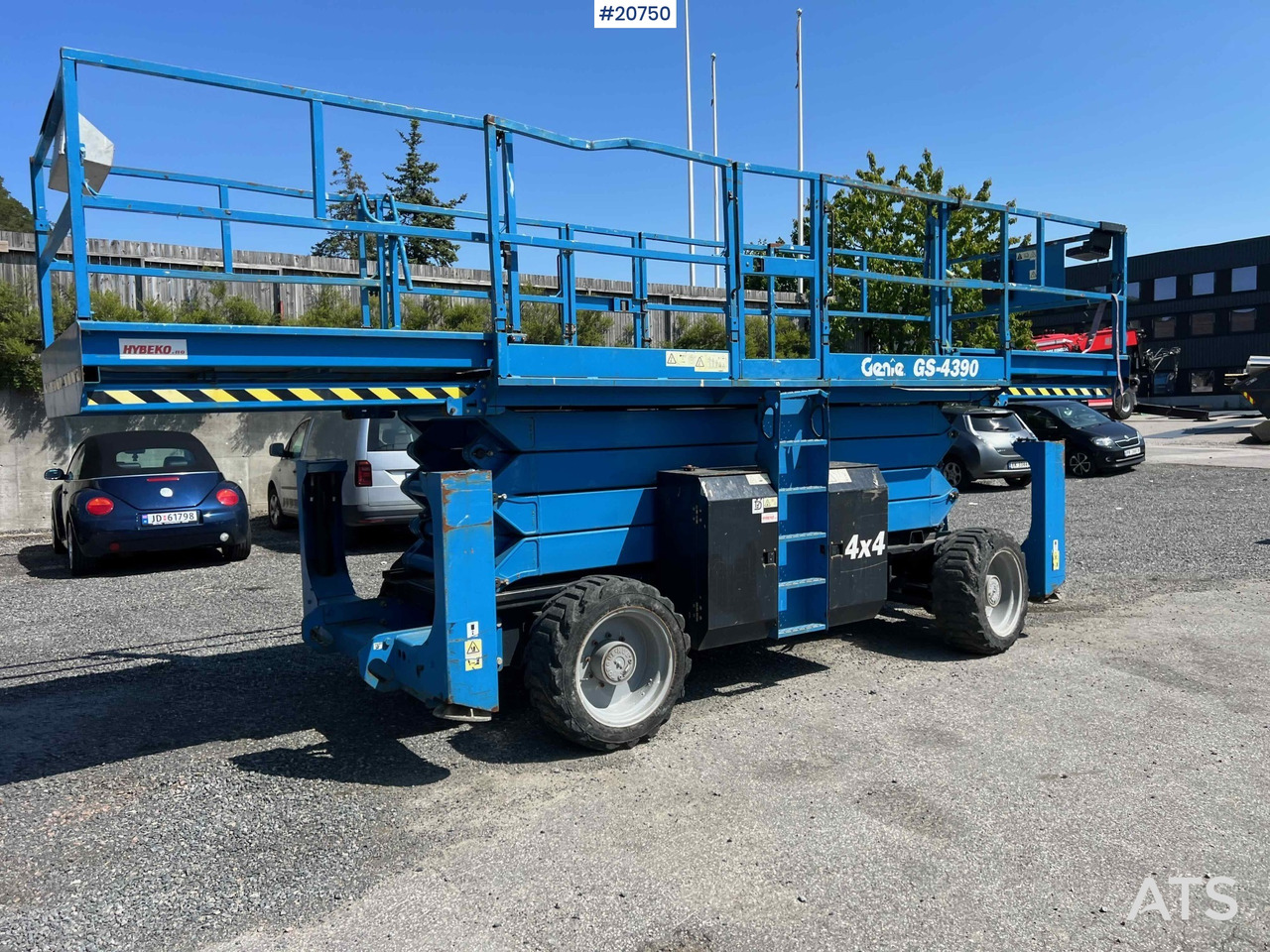 Genie GS4390 - מעלית מספריים: תמונה 4 Genie GS4390 - מעלית מספריים: תמונה 4