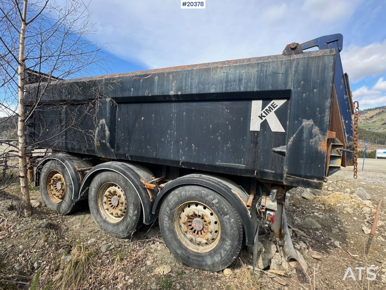 H.M Khmd 24 trippelkjerre - קרון נגרר עם מזהיר: תמונה 5 H.M Khmd 24 trippelkjerre - קרון נגרר עם מזהיר: תמונה 5