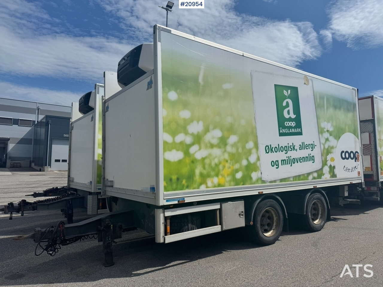 HFR 2 akslet skapkjerre - קרון נגרר עם קירור: תמונה 1 HFR 2 akslet skapkjerre - קרון נגרר עם קירור: תמונה 1