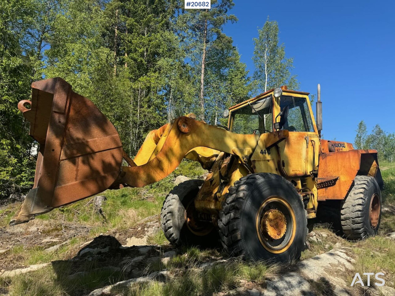 Hanomag 44 - מעמיס גלגלים: תמונה 1 Hanomag 44 - מעמיס גלגלים: תמונה 1