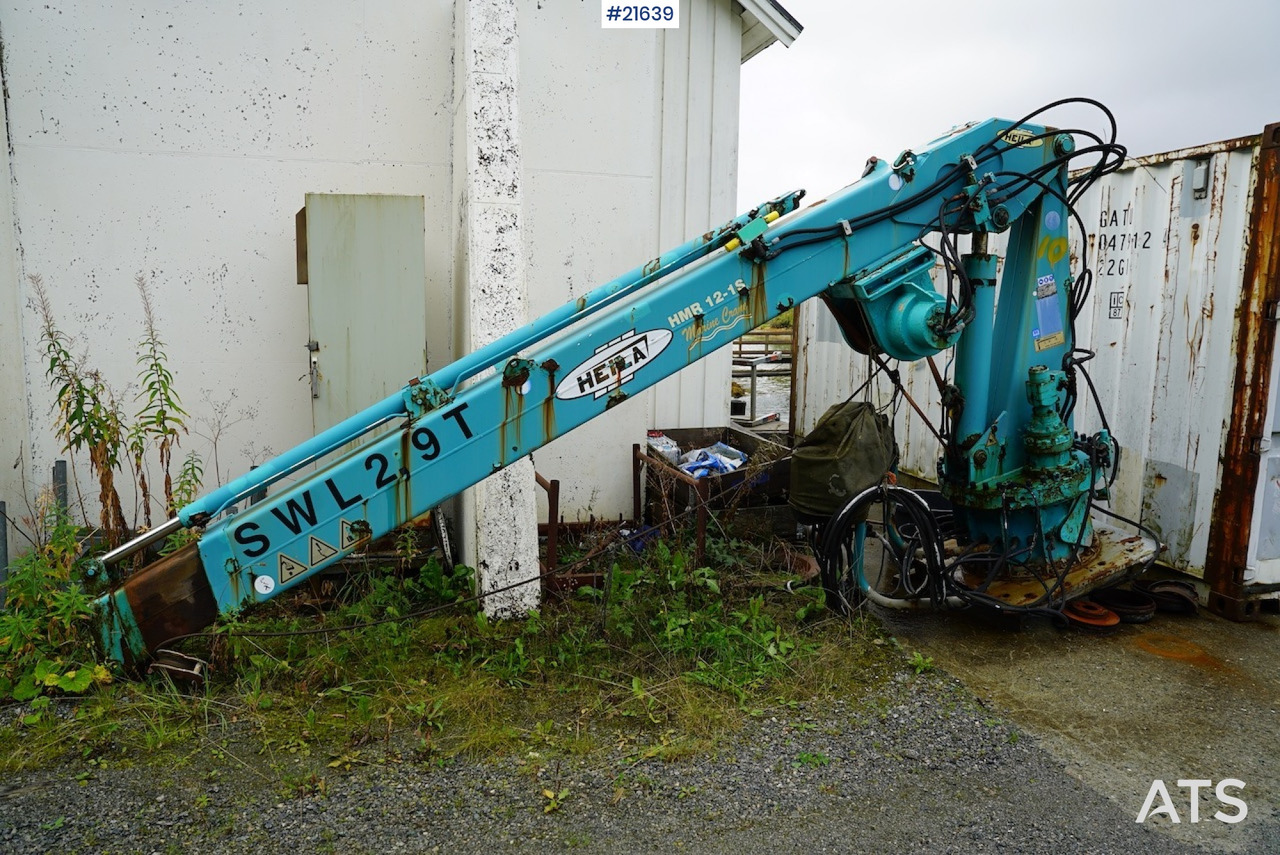 Heila Heila HMR12-1S kran med vinsj (stått på båt) - עגורן מעמיס: תמונה 2 Heila Heila HMR12-1S kran med vinsj (stått på båt) - עגורן מעמיס: תמונה 2