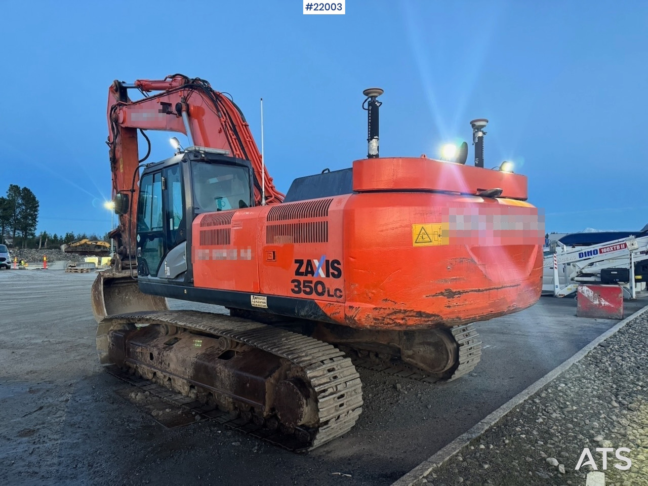 Hitachi 2013 Hitachi ZX350LC-5B Beltegraver m/ Graveskuffe og GPS. - מחפר: תמונה 5 Hitachi 2013 Hitachi ZX350LC-5B Beltegraver m/ Graveskuffe og GPS. - מחפר: תמונה 5