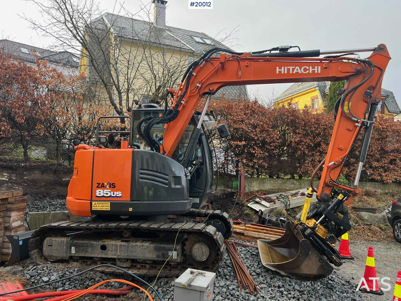 Hitachi ZX85 US-6 - מחפר: תמונה 3 Hitachi ZX85 US-6 - מחפר: תמונה 3