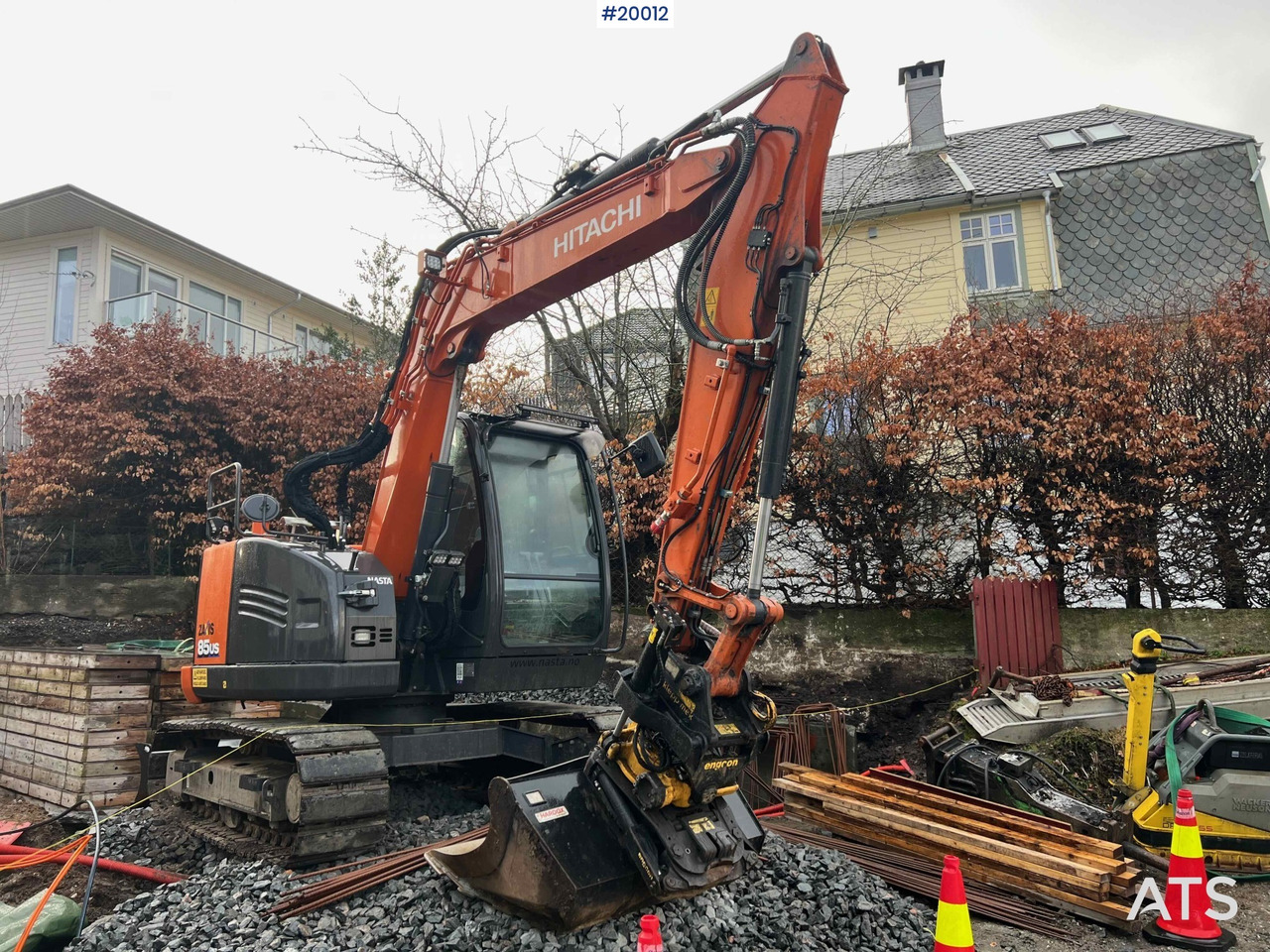 Hitachi ZX85 US-6 - מחפר: תמונה 1 Hitachi ZX85 US-6 - מחפר: תמונה 1