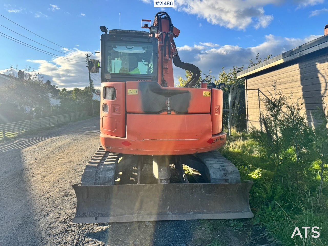 Hitachi ZX85US-5A - מחפר סורק: תמונה 5 Hitachi ZX85US-5A - מחפר סורק: תמונה 5