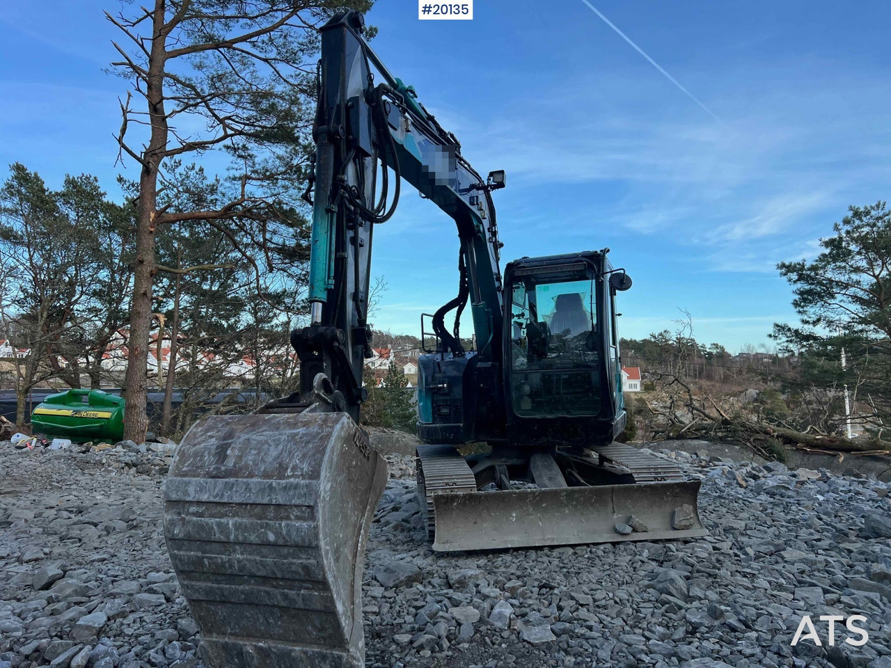 Hitachi ZX85US-6 - מחפר: תמונה 2 Hitachi ZX85US-6 - מחפר: תמונה 2