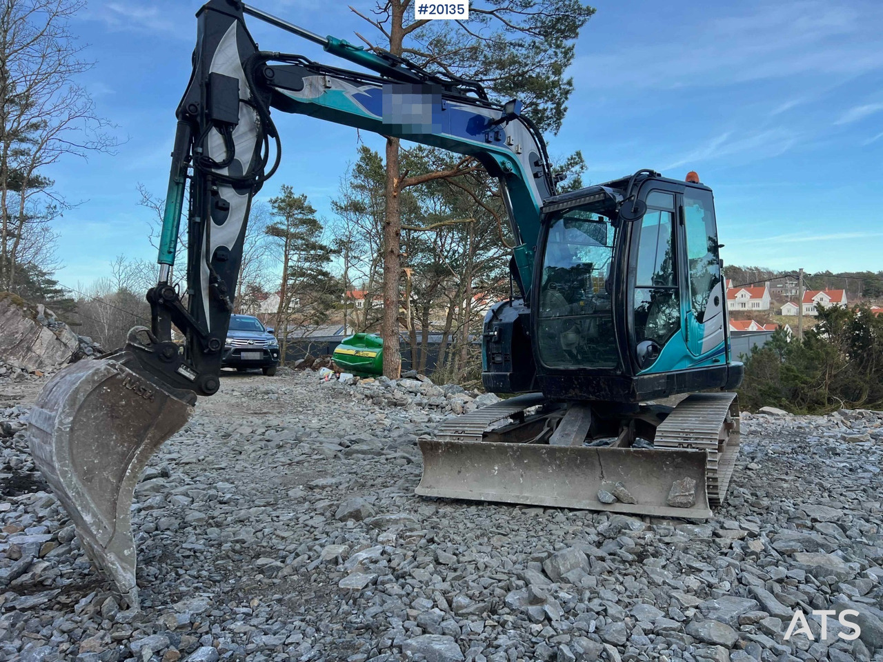 Hitachi ZX85US-6 - מחפר: תמונה 3 Hitachi ZX85US-6 - מחפר: תמונה 3