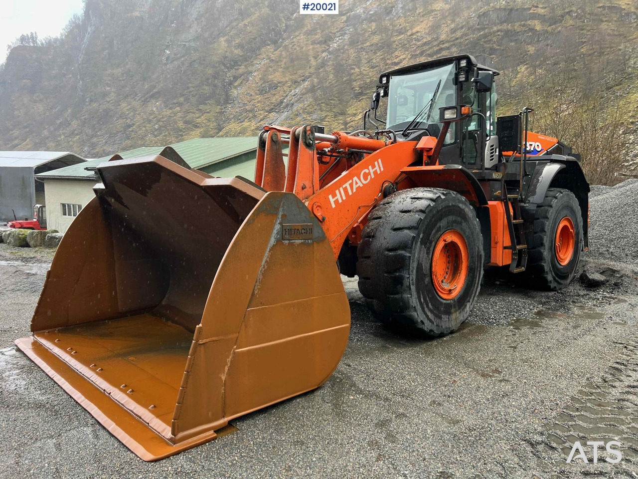 Hitachi zw370-6 Hjullaster m/ vekt, skriver og skuffe - מעמיס גלגלים: תמונה 1 Hitachi zw370-6 Hjullaster m/ vekt, skriver og skuffe - מעמיס גלגלים: תמונה 1