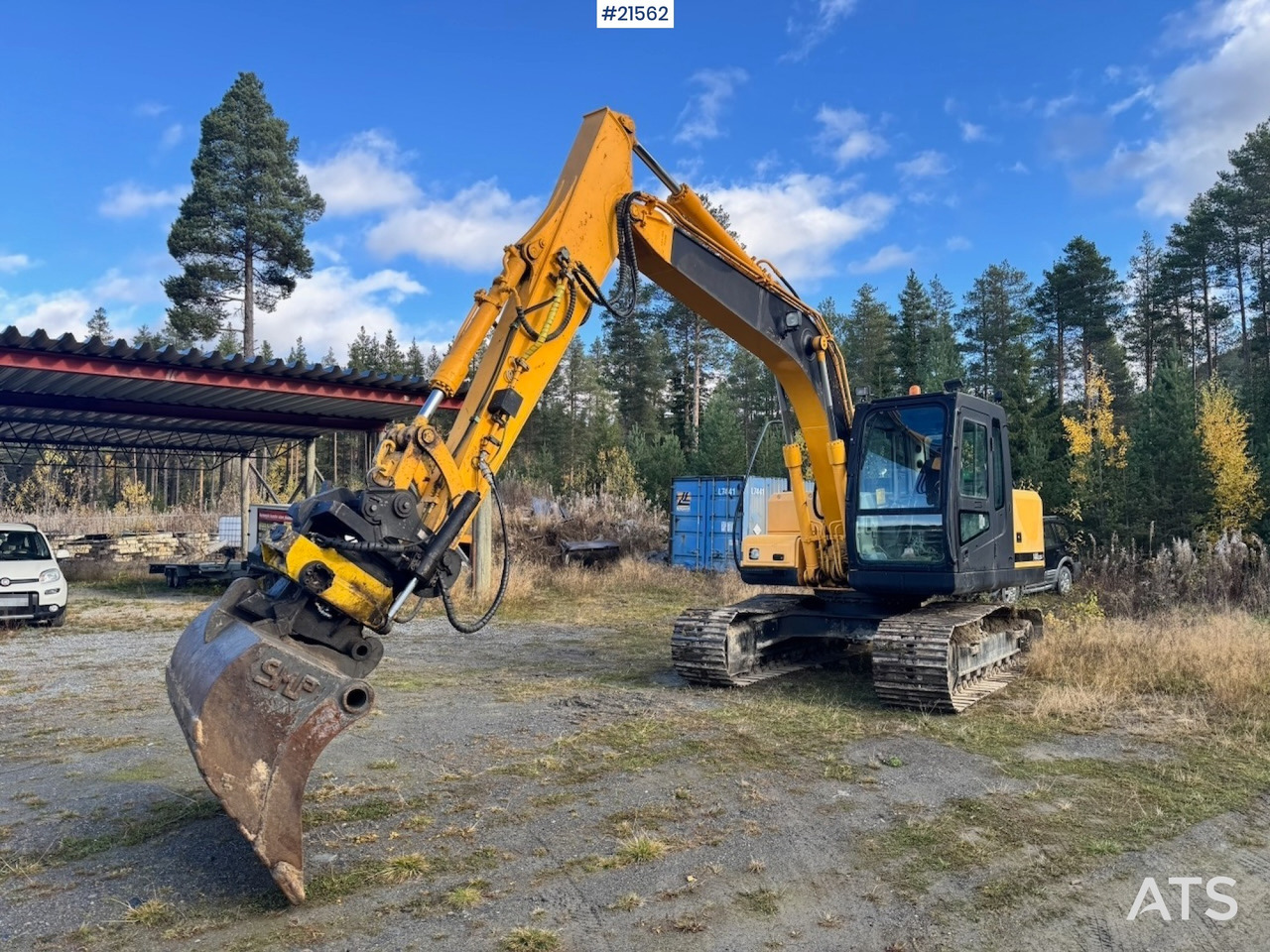 Hyundai 140LC-7 Beltegraver - מחפר סורק: תמונה 2 Hyundai 140LC-7 Beltegraver - מחפר סורק: תמונה 2