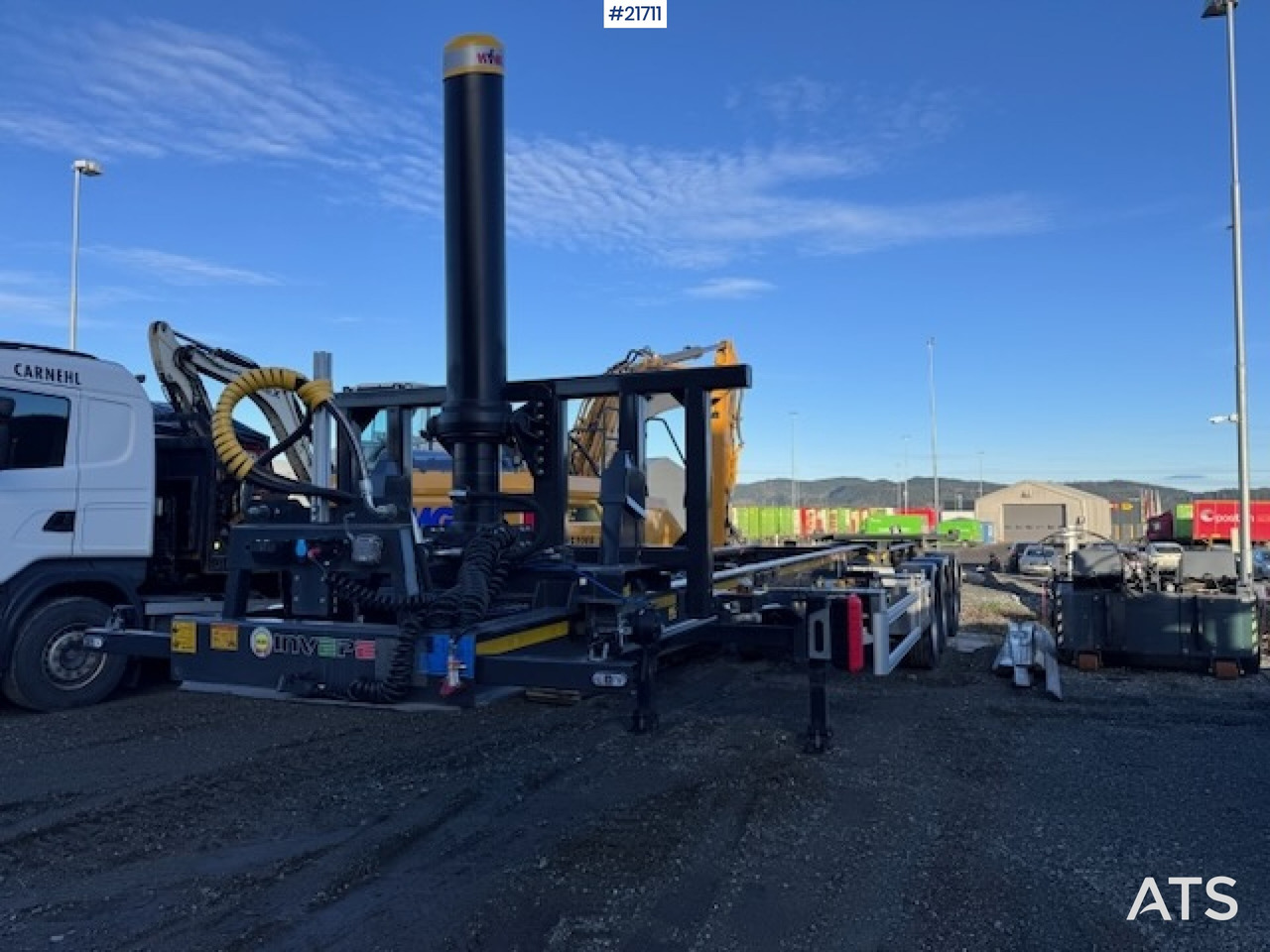 INVEPE 2025 INVIPE Containersemi med tipp - סמיטריילר מוביל מכולות/ החלפת גוף: תמונה 2 INVEPE 2025 INVIPE Containersemi med tipp - סמיטריילר מוביל מכולות/ החלפת גוף: תמונה 2