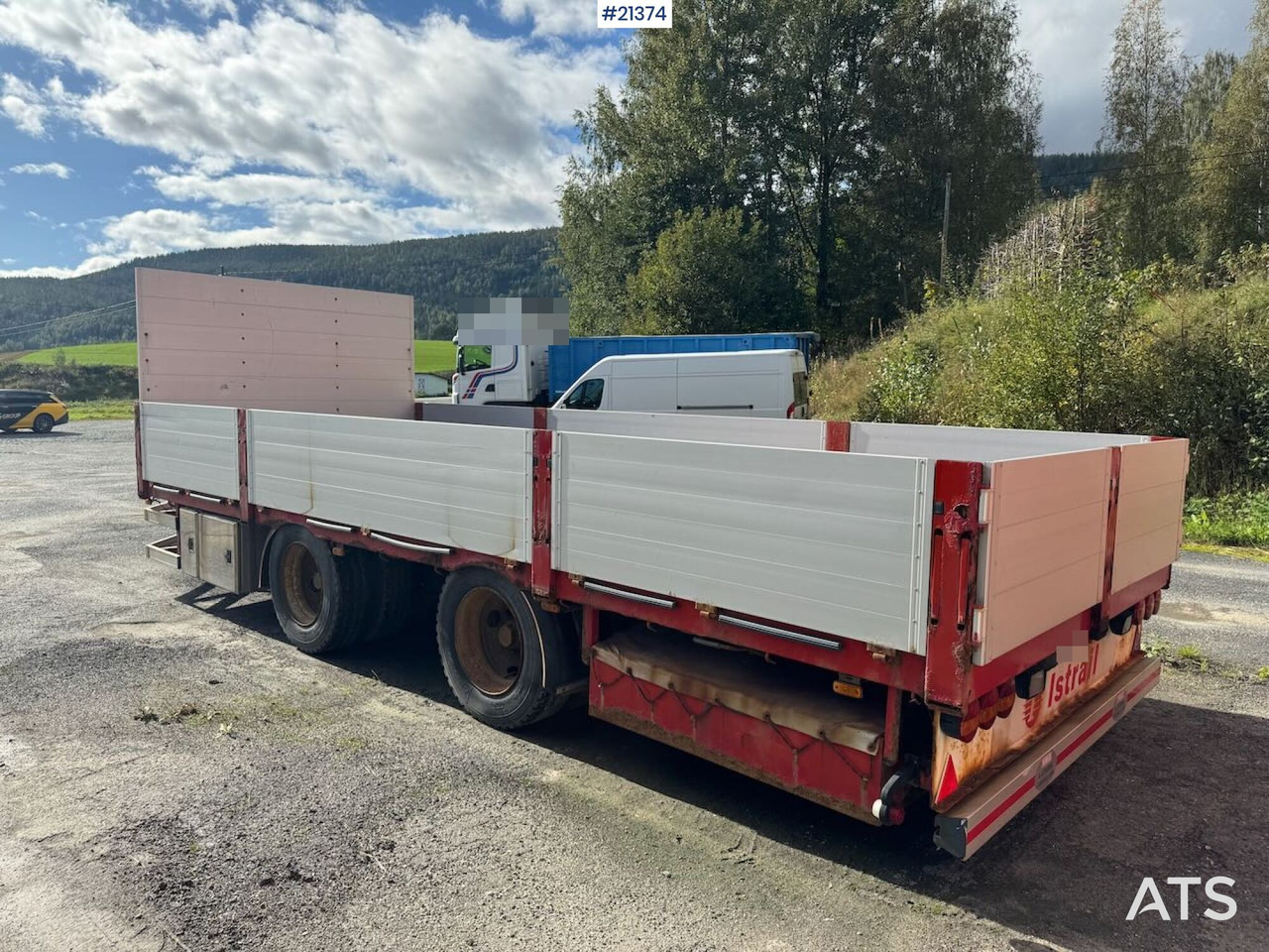 Istrail 2 akslet plankjerre - קרון נגרר צד נופל/ שטוח: תמונה 4 Istrail 2 akslet plankjerre - קרון נגרר צד נופל/ שטוח: תמונה 4