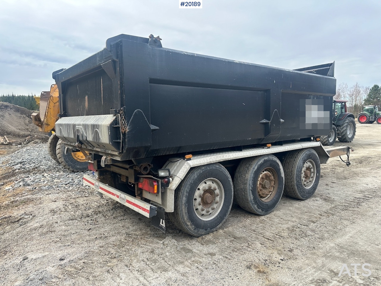 Istrail 3 Akslet Dumperkjerre - קרון נגרר עם מזהיר: תמונה 3 Istrail 3 Akslet Dumperkjerre - קרון נגרר עם מזהיר: תמונה 3