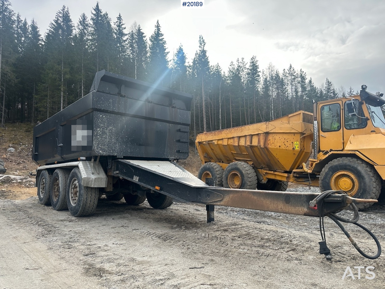 Istrail 3 Akslet Dumperkjerre - קרון נגרר עם מזהיר: תמונה 1 Istrail 3 Akslet Dumperkjerre - קרון נגרר עם מזהיר: תמונה 1