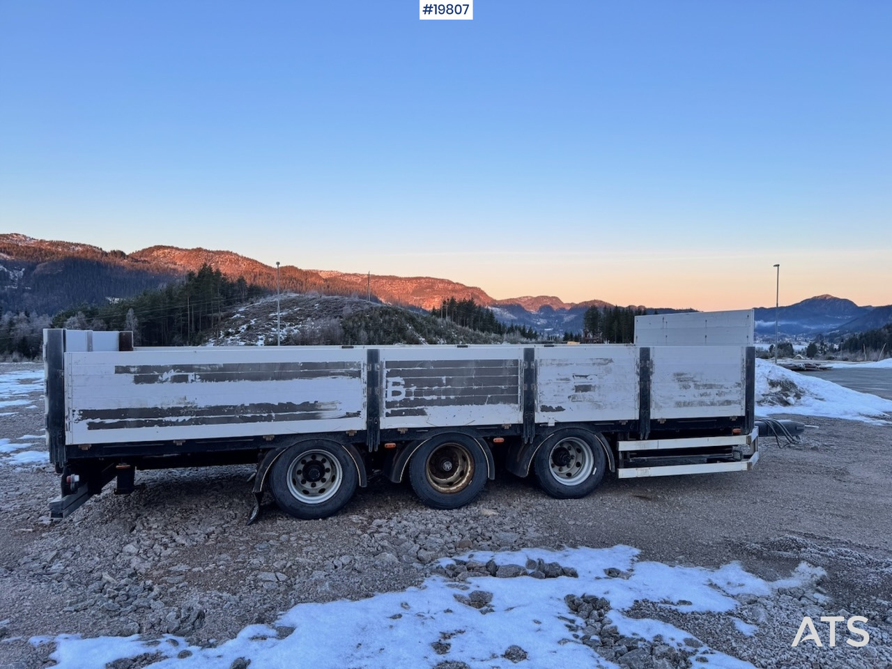 Istrail 3 akslet plankjerre - קרון נגרר צד נופל/ שטוח: תמונה 5 Istrail 3 akslet plankjerre - קרון נגרר צד נופל/ שטוח: תמונה 5