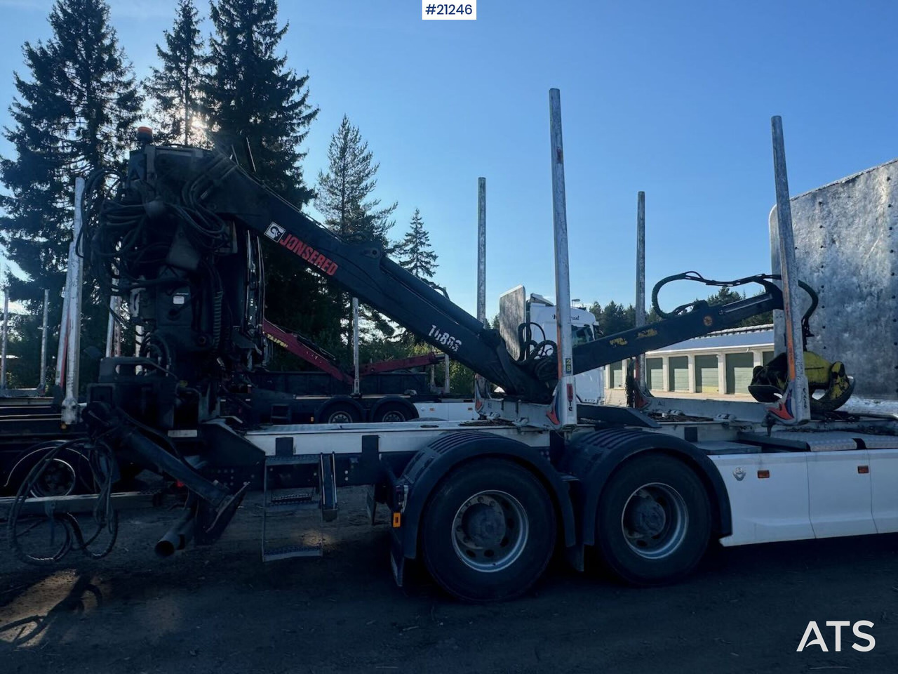 Jonsered 2016 Jonsered J1088S Tømmerkran - עגורן מעמיס עבור ציוד יער: תמונה 4 Jonsered 2016 Jonsered J1088S Tømmerkran - עגורן מעמיס עבור ציוד יער: תמונה 4