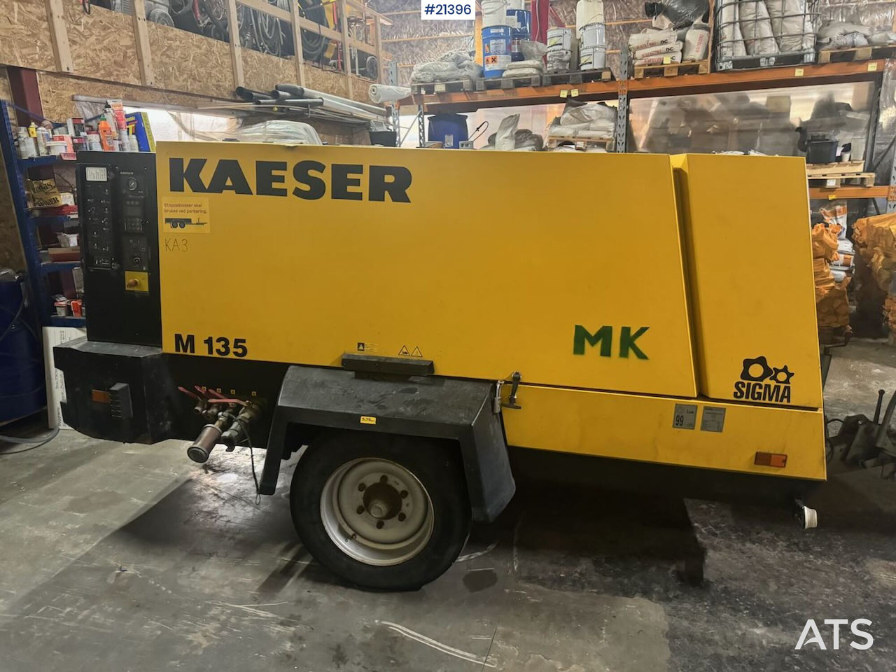 Kaeser M135 - מדחס אוויר: תמונה 2 Kaeser M135 - מדחס אוויר: תמונה 2