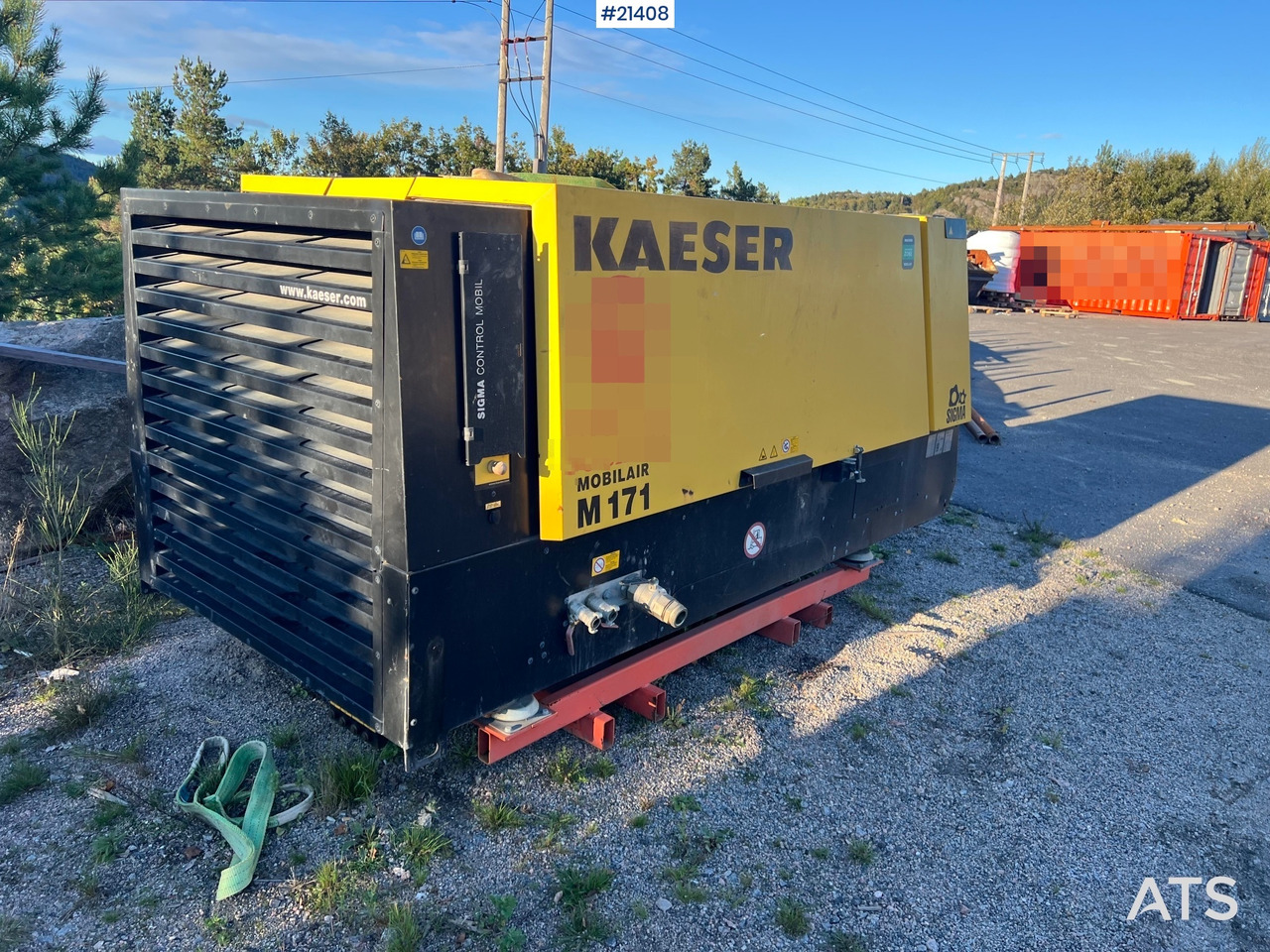 Kaeser M171 - מדחס אוויר: תמונה 1 Kaeser M171 - מדחס אוויר: תמונה 1
